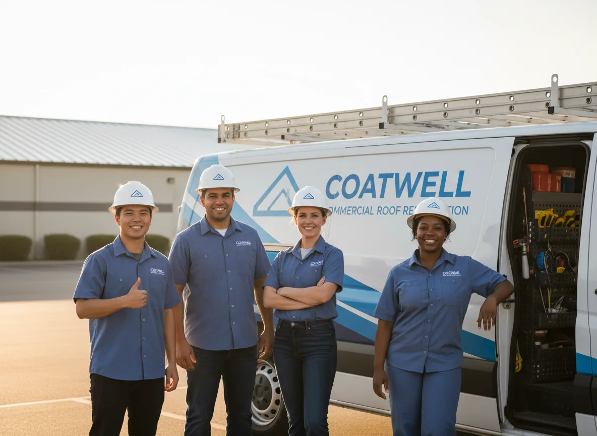 Commercial roof coating company in Lake Winola, PA